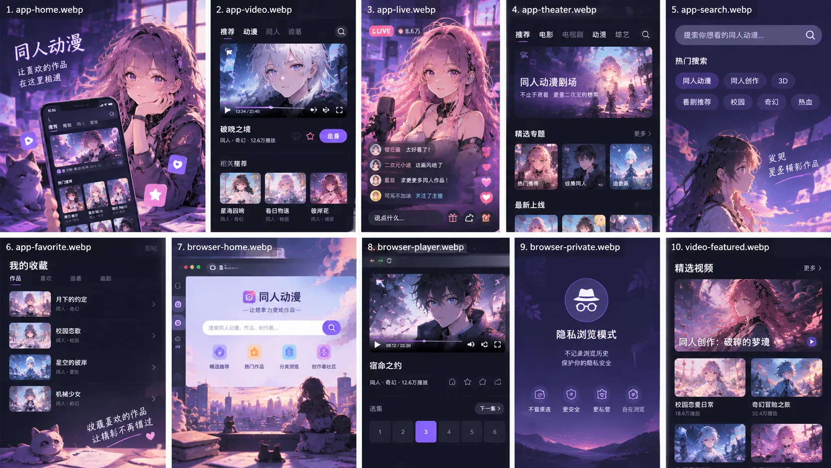 同人动漫网站常见问题